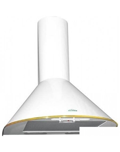 Кухонная вытяжка Эпсилон 60П-430-П3Л (белый/золото) Elikor
