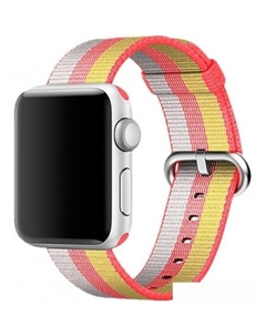 Ремешок SN-02 для Apple Watch (золотистый/красный) Miru