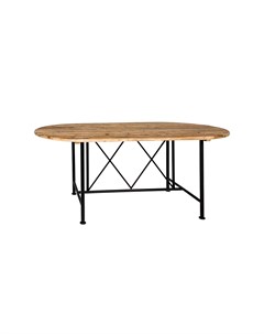 Обеденный стол континенталь коричневый 190x76x100 см Object desire