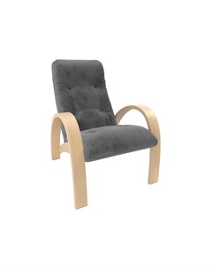 Кресло для отдыха серый 79x94x72 см Milli