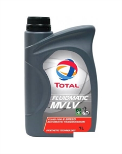 Трансмиссионное масло Fluidmatic MV LV 1л Total
