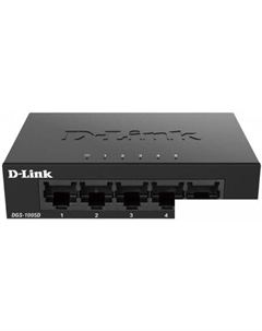 Неуправляемый коммутатор DGS-1005D/J2A D-link