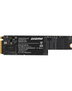 SSD Mega M2 256GB DGSM3256GM23T Digma