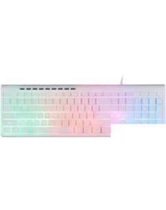 Клавиатура 490ML (белый) Oklick
