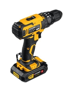 Ударная дрель-шуруповерт CDS-200-2 (с 2-мя АКБ, кейс) Steher