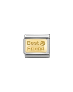 Звено для браслета Лучший друг 030121/50 Nomination