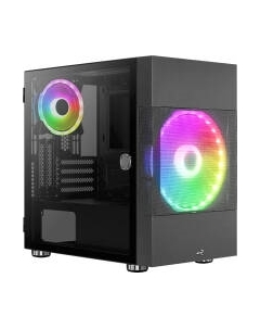 Корпус для компьютера AeroCool Atomic-G-BK-v1 / ATOMIC-G-BK-V1 Aerocool