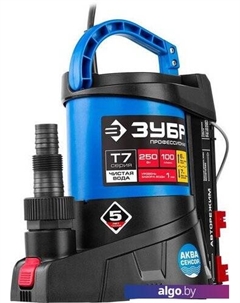 Дренажный насос Профессионал НПЧ-Т7-250 Зубр