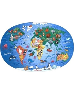 Развивающая игра ToySib 6 континентов / 9218274 Toysib