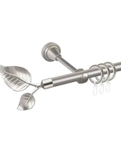 Карниз для штор АС ФОРОС Prime D16Г + наконечники Лист большой Ас форос