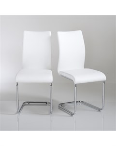 Комплект стульев newark 2 шт laredoute белый 42x93x57 см Laredoute