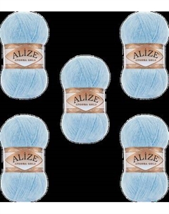 Набор пряжи для вязания Angora Gold 20% шерсть, 80% акрил / 953 Alize