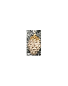 Елочная игрушка Orbital Шишка сосновая / 200-035-5