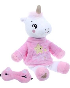 Мягкая игрушка Pomposhki Единорожка в пижаме 21см / 5450741