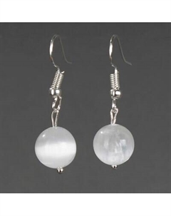 Серьги Wolves Элитный Селенит 40982 №2