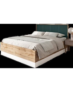 Двуспальная кровать Зелль 180x200 ECO.001.00068.180-200.376WML/6004 Ecowood