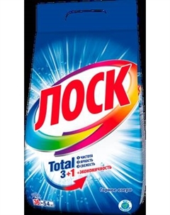 Стиральный порошок ЛОСК Горное озеро Losk
