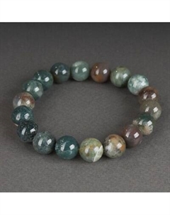 Браслет Wolves Яшма зеленая 40572