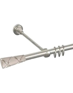 Карниз для штор АС ФОРОС Prime D16Г + наконечники Трапеция Ас форос