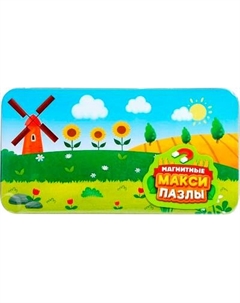 Развивающая игра Puzzle Time Магнитные макси. На ферме / 9347985 Puzzle time