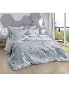 Комплект постельного белья Milanika Счастье Бязь 1.5сп Миланика