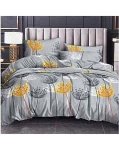 Комплект постельного белья Alleri Эко Сатин Евро / СС-513