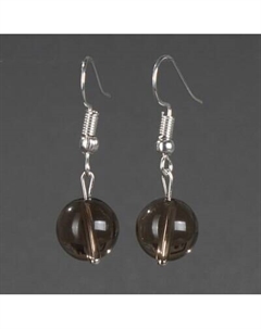 Серьги Wolves Элитный Раухтопаз 40970 №2