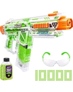 Бластер игрушечный Zuru X-Shot Hypergel. Glow In The Dark. Найтмер / 36783
