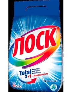 Стиральный порошок ЛОСК Горное Озеро Losk