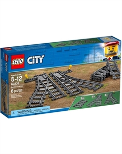 Конструктор City Железнодорожные стрелки 60238 Lego