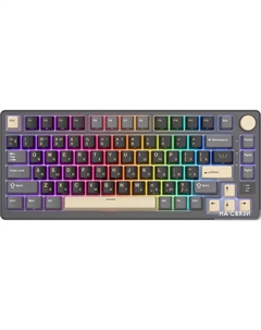 Клавиатура RK-M75 RGB (Phantom, RK Silver) Royal kludge