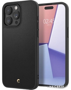 Чехол для телефона Cyrill Kajuk Mag для iPhone 15 Pro ACS06769 (черный) Spigen
