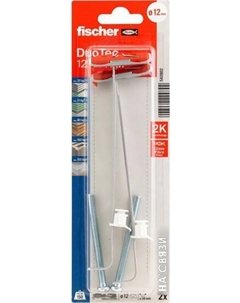 Дюбель-гвоздь DuoTec 12 S PH 542802 (2 шт) Fischer