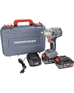Гайковерт MKDTW-18B (с 2-мя АКБ, кейс) Profipower