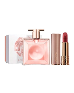 Набор: Парфюмерная вода Idôle + Губная помада L'Absolu Rouge Intimatte Lancome