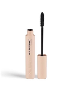 Тушь для ресниц All eye want mascara удлиняющая, объемная Inglot