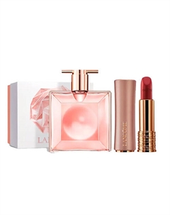 Набор: Парфюмерная вода Idôle + Губная помада L'Absolu Rouge Intimatte Lancome