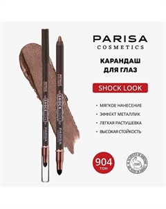 Карандаш для глаз Shocklook Metalliс Parisa cosmetics