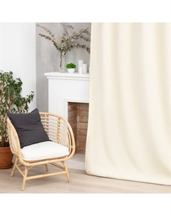 Штора портьерная «. Структурная», 270×300 см, молочная Этель