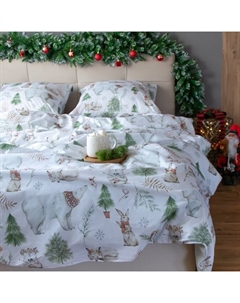 Постельное бельё 1.5-спальное «» Forest history, поплин Этель