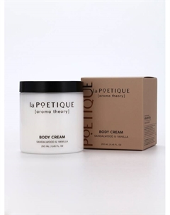 Крем для рук и тела парфюмированный, 250 мл, аромат сандал и ваниль Lapoetique