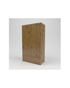 Шкаф лофт коричневый 110 0x200 0x55 0 см Kovka object