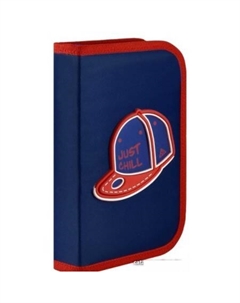 Пенал Бейсболка 59500 (синий) Feniks