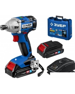 Винтоверт Профессионал GVB-250-22 (с 2-мя АКБ, кейс) Зубр