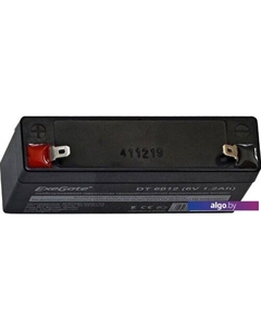 Аккумулятор для ИБП DT 6012 (6В, 1.2 А·ч) Exegate