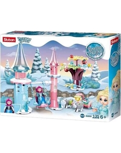 Конструктор Sluban Розовая мечта. Зимние сказки / M38-B0895