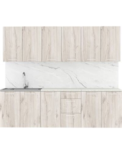 Кухонный гарнитур Артём-Мебель Оля СН-114 без стекла МДФ 2.4м Артём-мебель