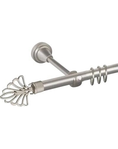 Карниз для штор АС ФОРОС Prime D16Г + наконечники Веер Ас форос