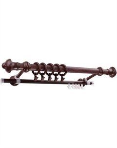 Карниз для штор Lm Decor МП, двухрядный Lm decor