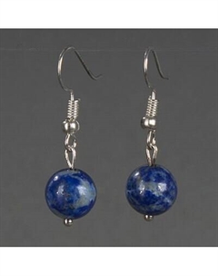 Серьги Wolves Элитный Лазурит 40950 №2